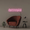 Savage - Neonific - LED Neon Signs - 75 CM - Light Pink