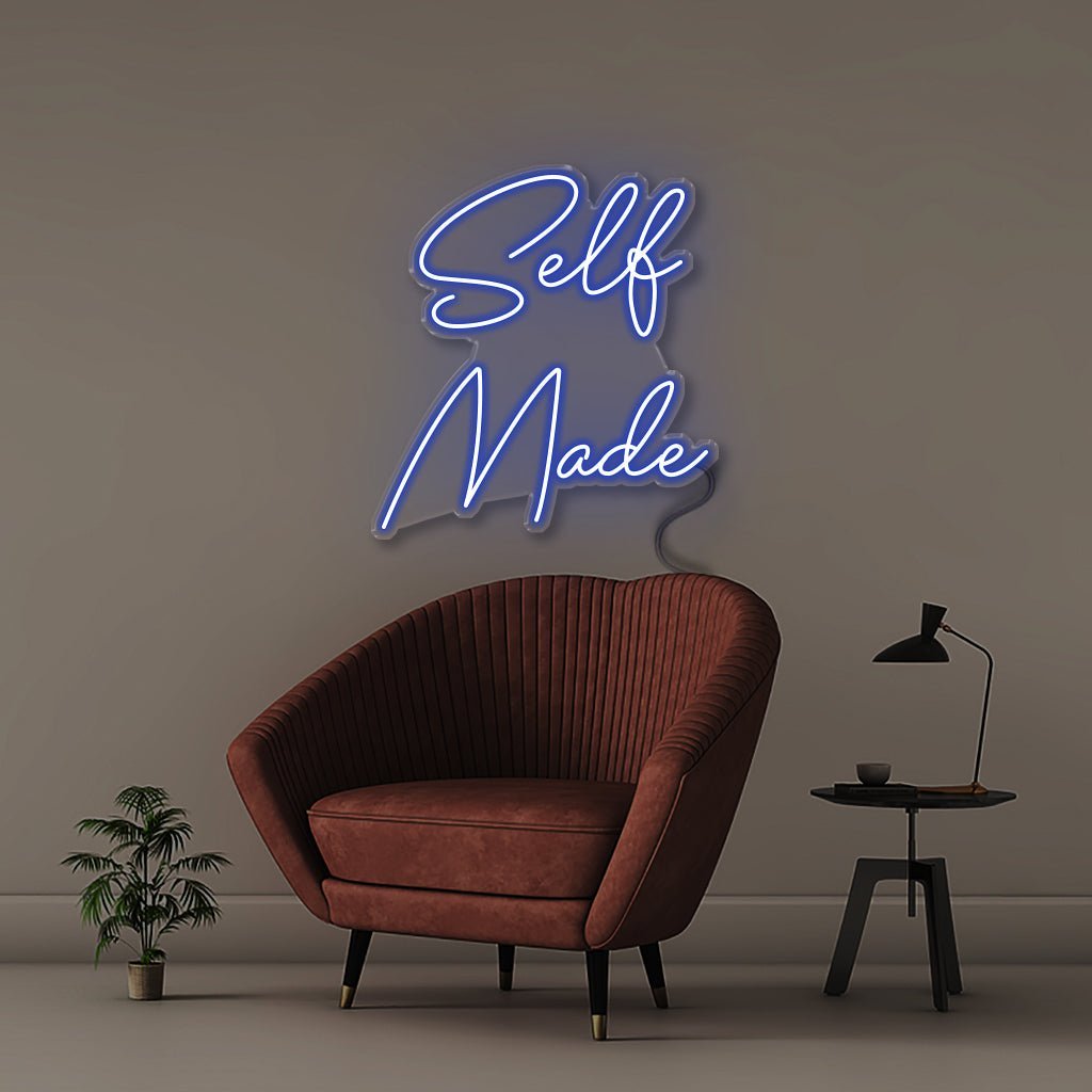 Self Made - Neonific - LED Neon Signs - 50 CM - Blue