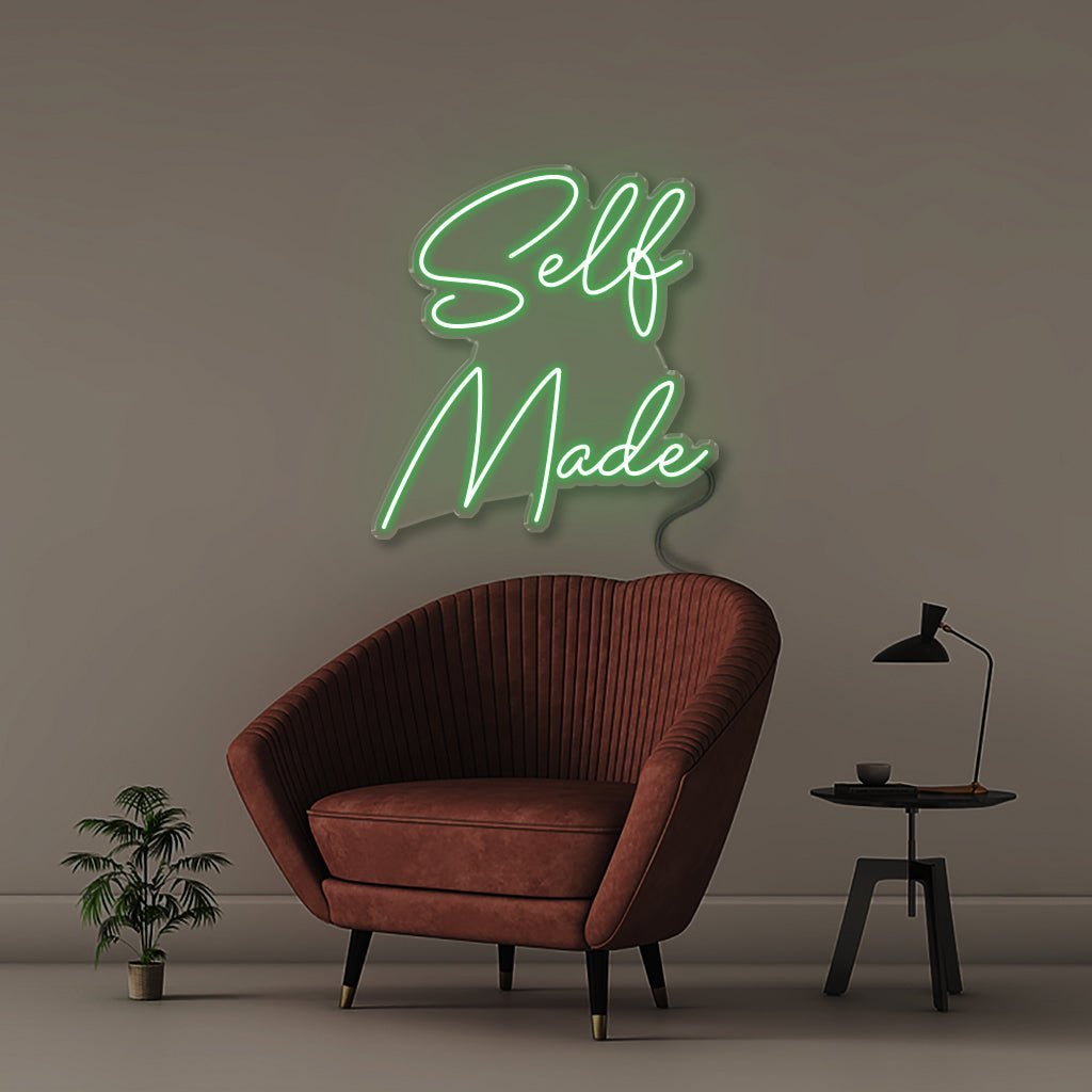 Self Made - Neonific - LED Neon Signs - 50 CM - Green