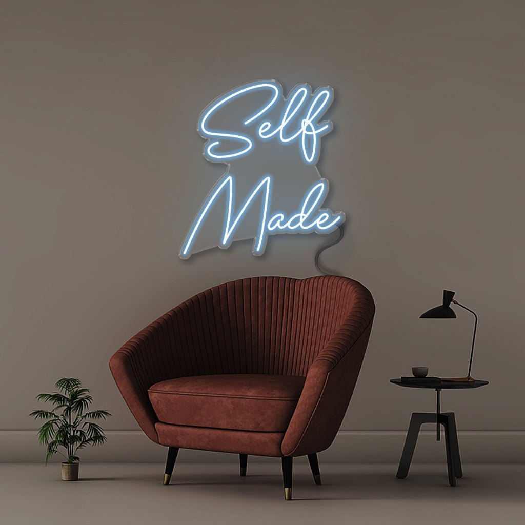 Self Made - Neonific - LED Neon Signs - 50 CM - Light Blue