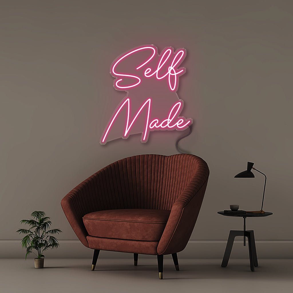Self Made - Neonific - LED Neon Signs - 50 CM - Pink