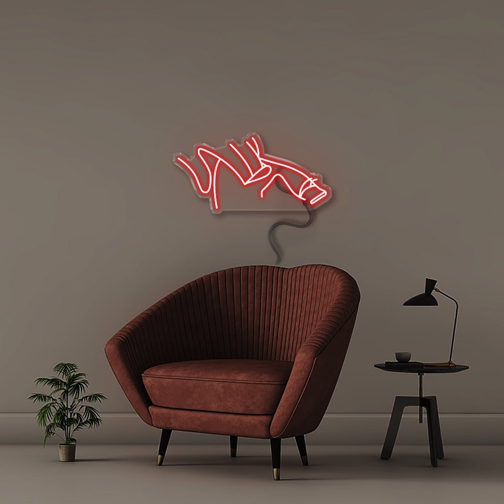 Sensuality - Neonific - LED Neon Signs - 80cm - Red