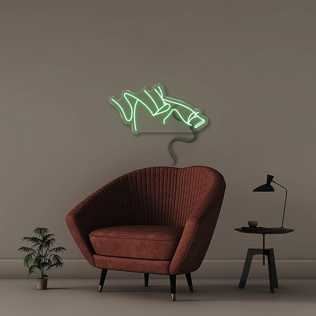 Sensuality - Neonific - LED Neon Signs - 80cm - Green