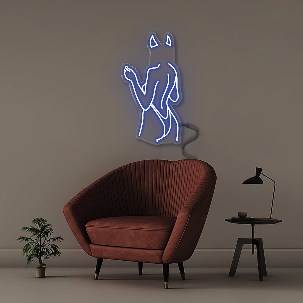 Sexy Body - Neonific - LED Neon Signs - 50 CM - Blue