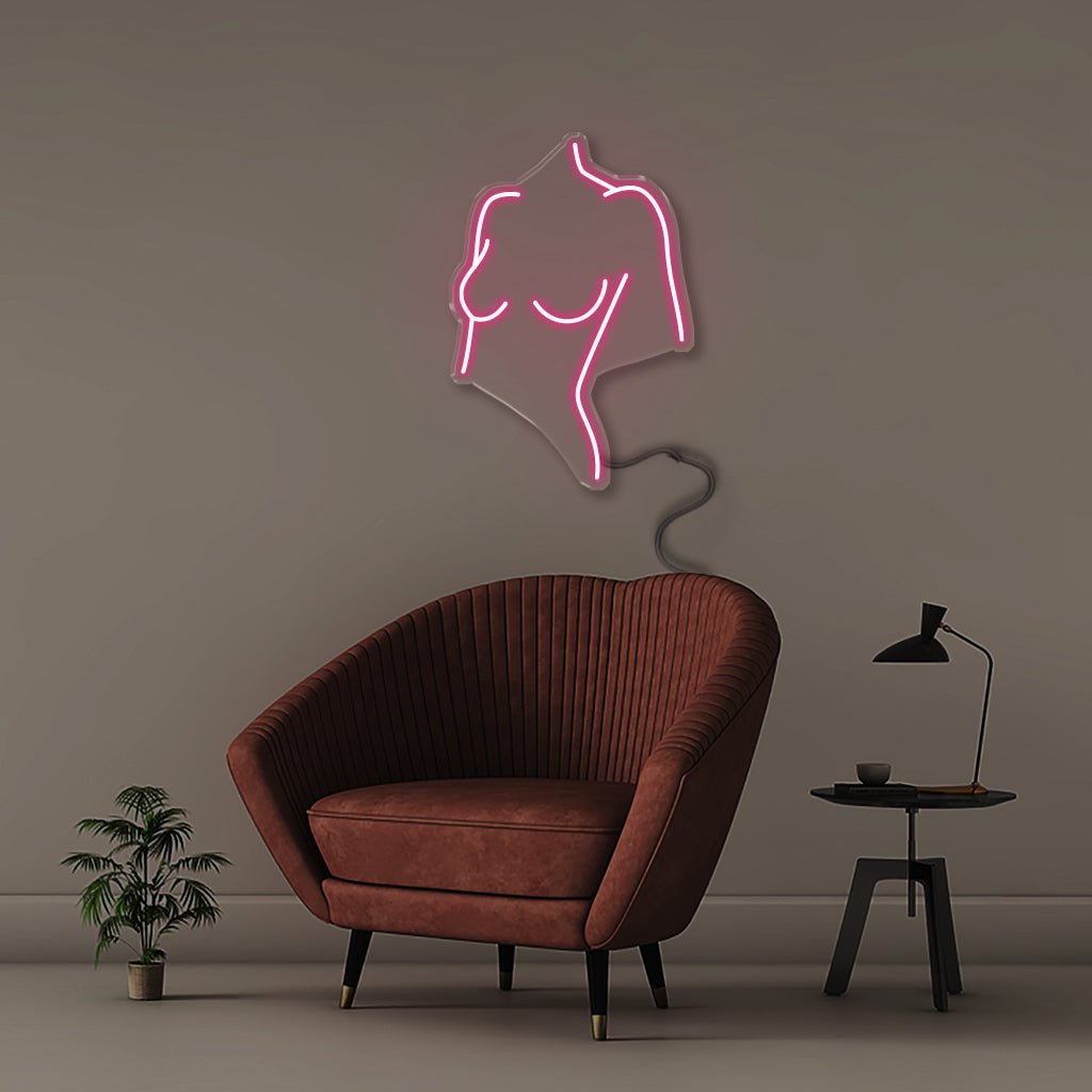 Sexy Body - Neonific - LED Neon Signs - 50 CM - Pink