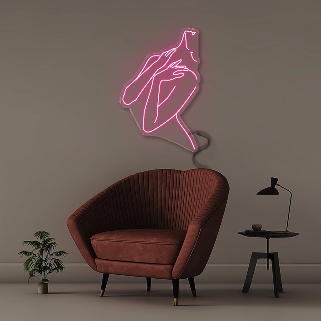 Slim - Neonific - LED Neon Signs - 50 CM - Pink