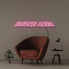 Smoke Area - Neonific - LED Neon Signs - 50 CM - Pink