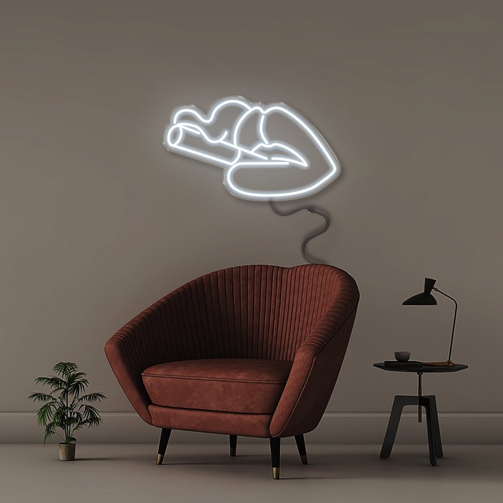 Smoke - Neonific - LED Neon Signs - 50 CM - Cool White