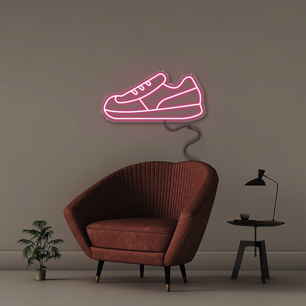 Sneaker - Neonific - LED Neon Signs - 75 CM - Pink