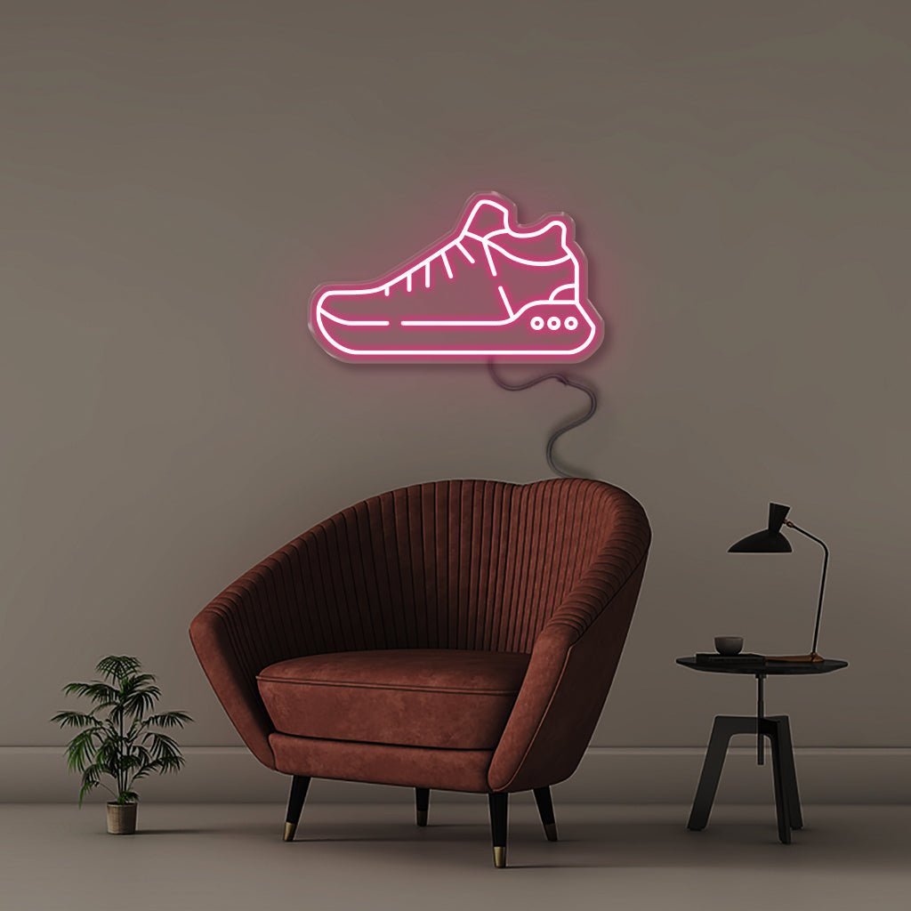 Sneakers - Neonific - LED Neon Signs - 50 CM - Pink