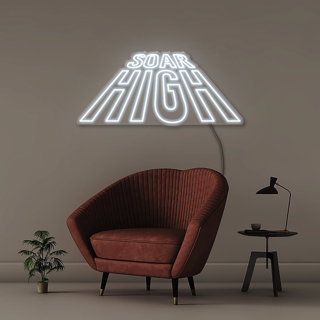 Soar High - Neonific - LED Neon Signs - 100 CM - Cool White