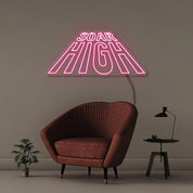 Soar High - Neonific - LED Neon Signs - 100 CM - Pink
