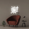 Spider Web - Neonific - LED Neon Signs - 75 CM - White