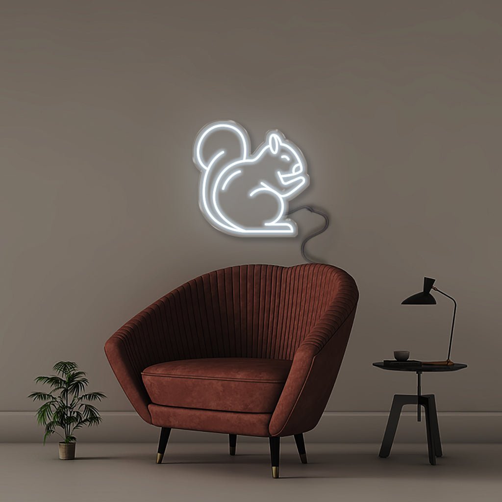 Squirrel - Neonific - LED Neon Signs - 50 CM - Cool White