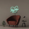 Stay Foolish - Neonific - LED Neon Signs - 60cm - Seafoam