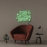 Stay Positive 2 - Neonific - LED Neon Signs - 100 CM - Green
