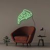 Stuffed Pizza - Neonific - LED Neon Signs - 50 CM - Green