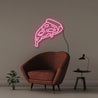 Stuffed Pizza - Neonific - LED Neon Signs - 50 CM - Pink