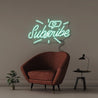 Subscribe - Neonific - LED Neon Signs - 50 CM - Seafoam