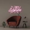 Subscribe - Neonific - LED Neon Signs - 50 CM - Light Pink