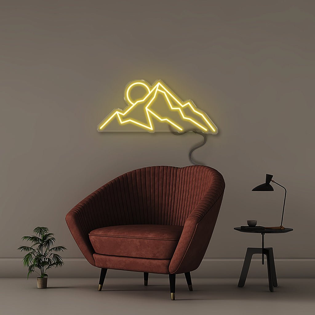 Summit - Neonific - LED Neon Signs - 50 CM - Yellow