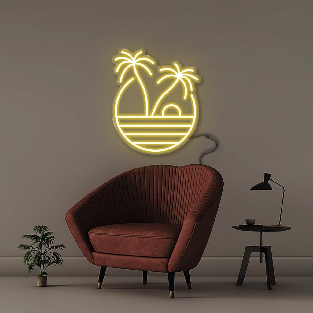 Sunset - Neonific - LED Neon Signs - 50 CM - Yellow
