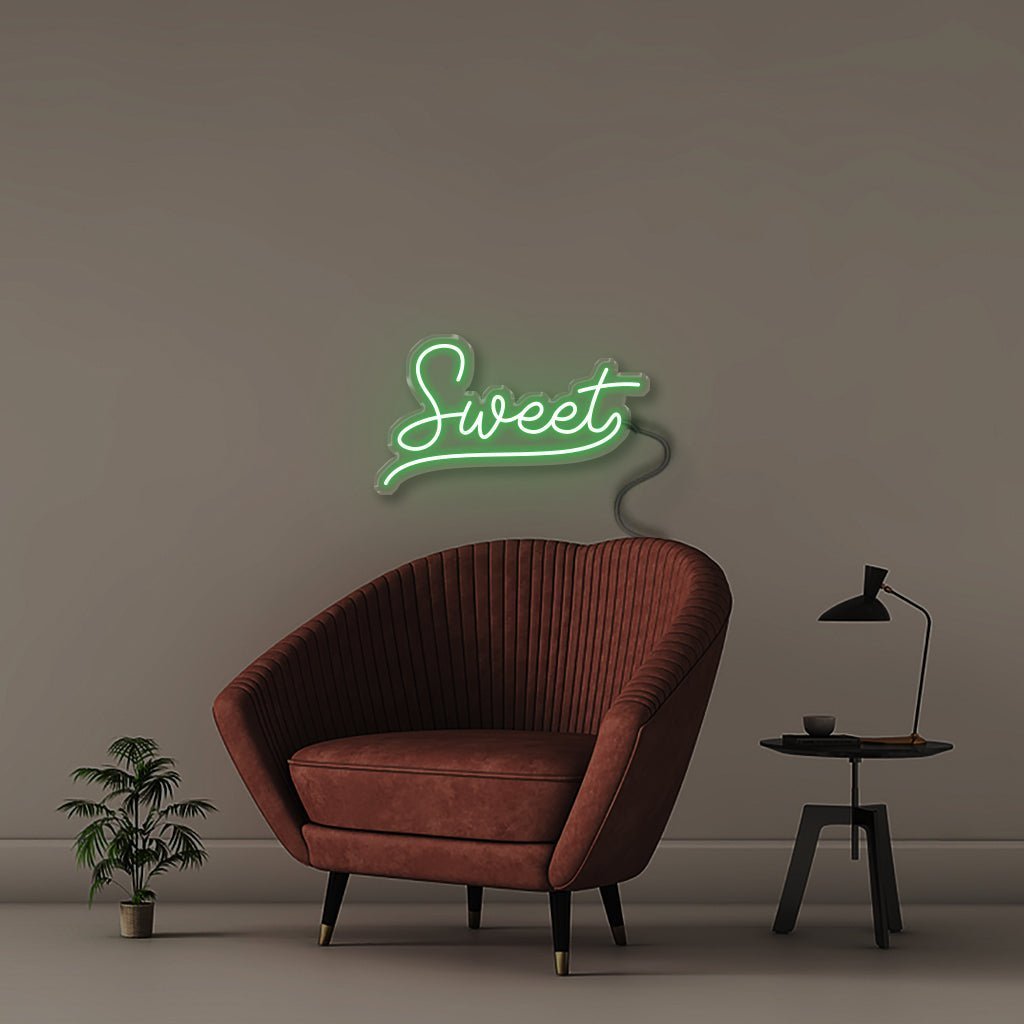 Sweet - Neonific - LED Neon Signs - 50 CM - Green