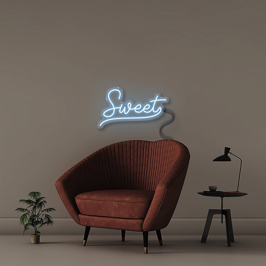 Sweet - Neonific - LED Neon Signs - 50 CM - Light Blue