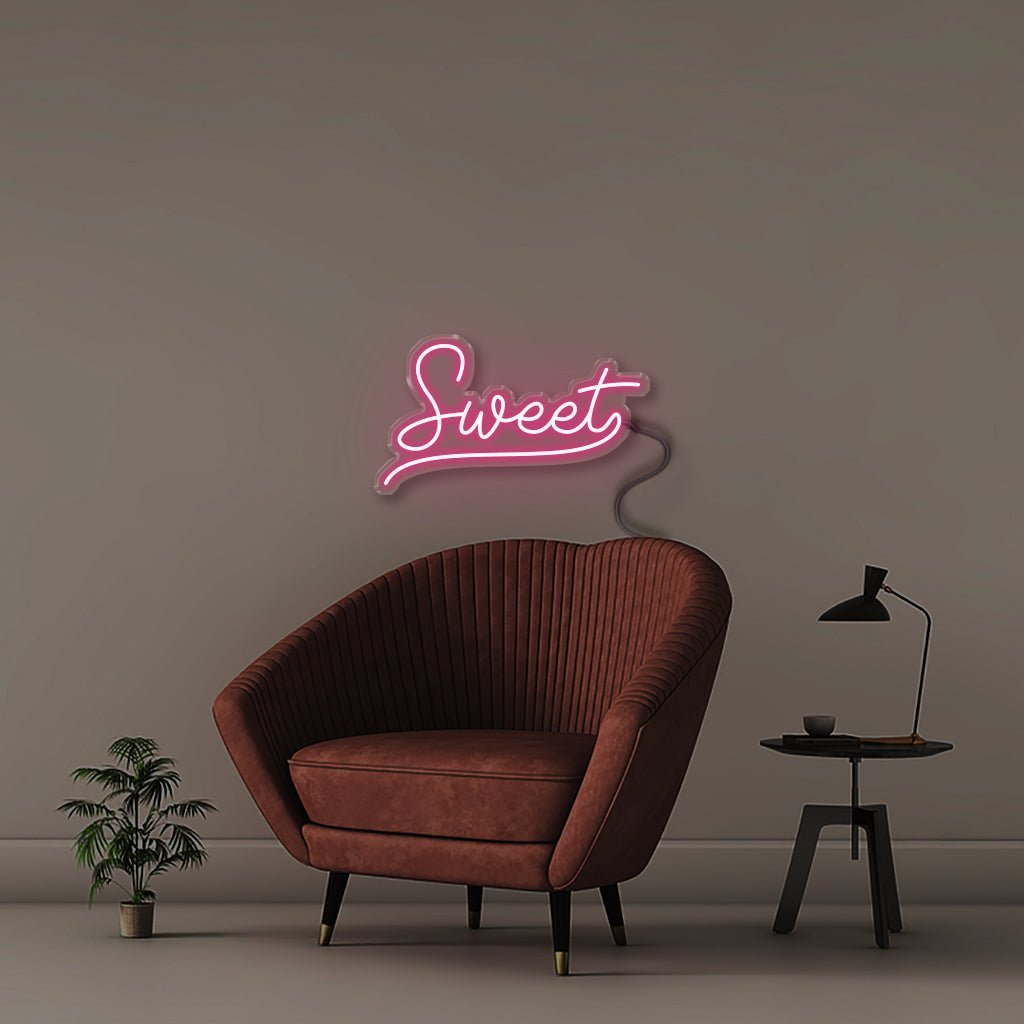 Sweet - Neonific - LED Neon Signs - 50 CM - Pink