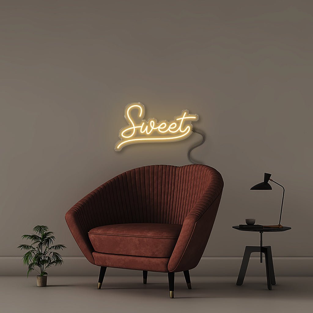 Sweet - Neonific - LED Neon Signs - 50 CM - Warm White