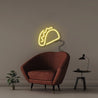 Taco - Neonific - LED Neon Signs - 50 CM - Yellow