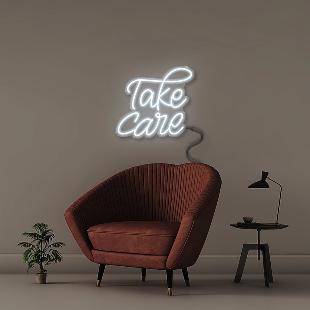 Take Care - Neonific - LED Neon Signs - 50 CM - Cool White