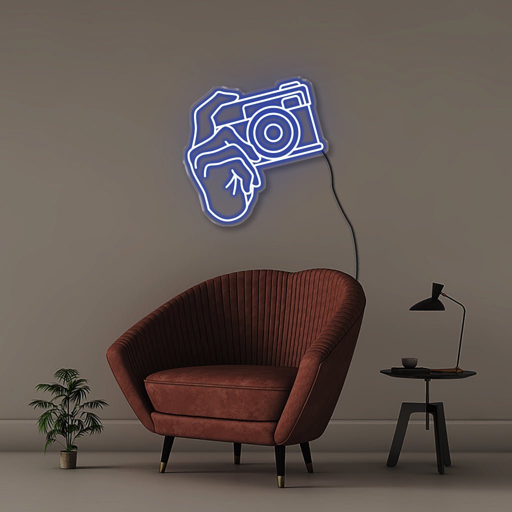 Take Pic - Neonific - LED Neon Signs - 50 CM - Blue