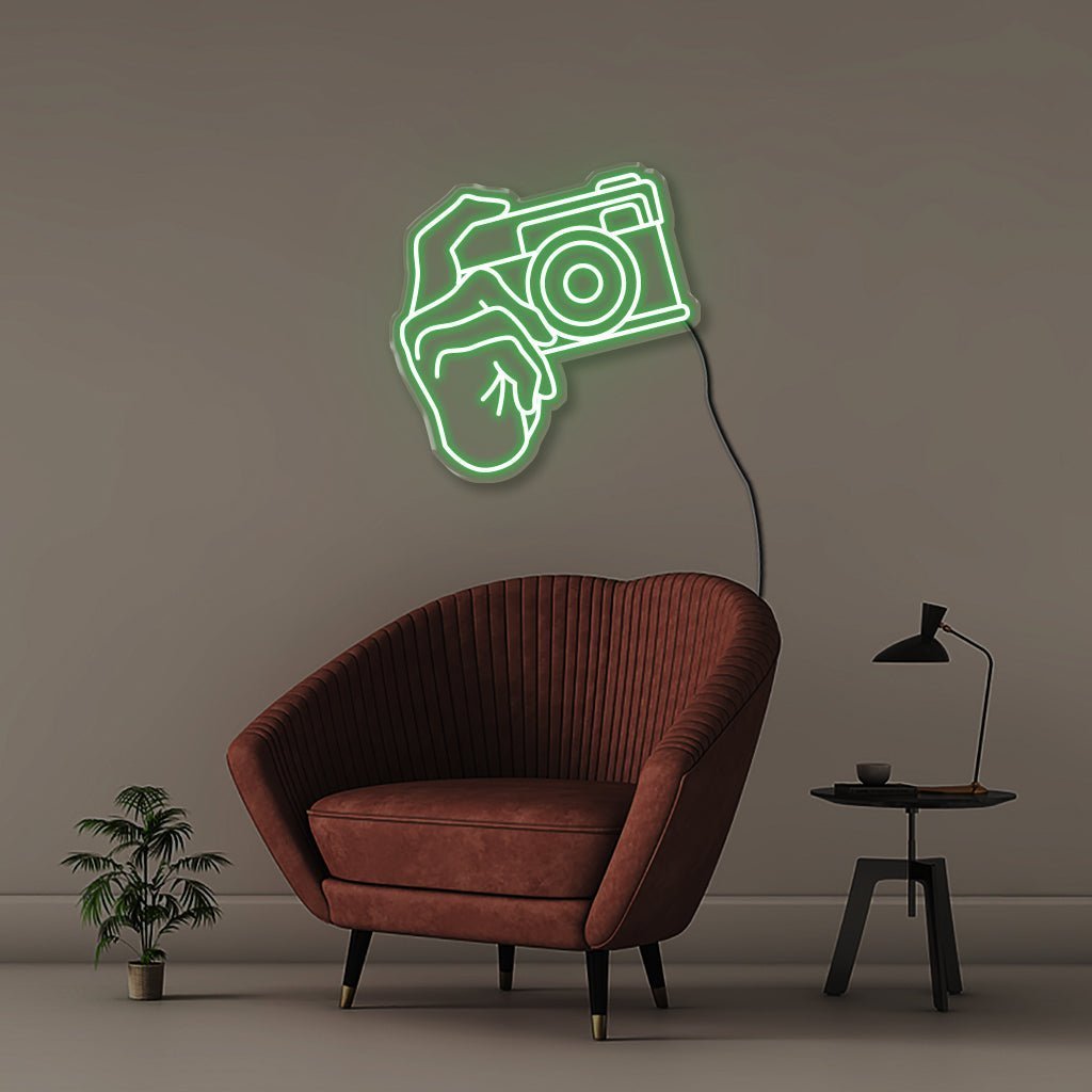 Take Pic - Neonific - LED Neon Signs - 50 CM - Green