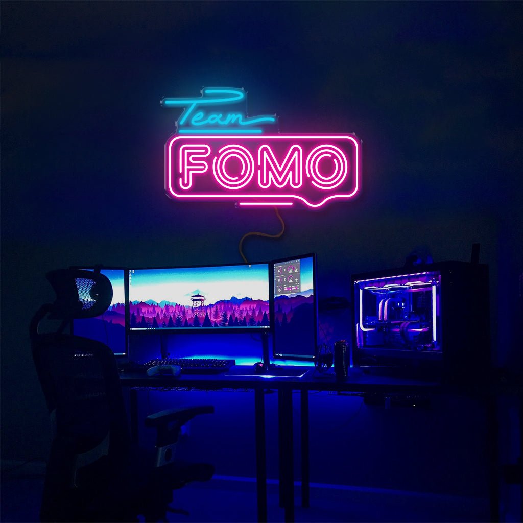 Team Fomo - Neonific - LED Neon Signs - 60cm -