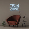Tech Zone - Neonific - LED Neon Signs - 50 CM - Light Blue