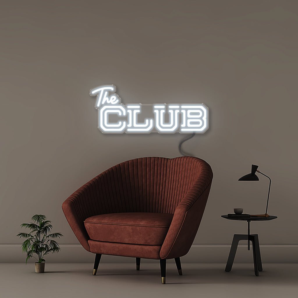 The Club - Neonific - LED Neon Signs - 50 CM - Cool White