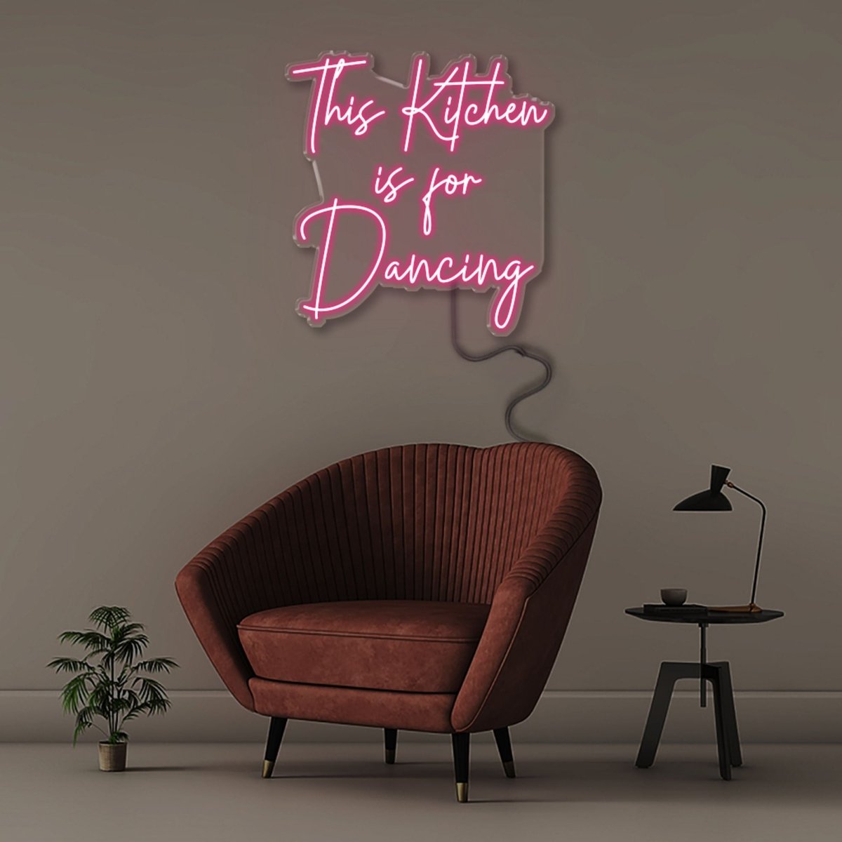 This Kitchen Is For Dancing - Neonific - LED Neon Signs - 61cm (24") -