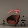 To the moon - Neonific - LED Neon Signs - 50 CM - Red