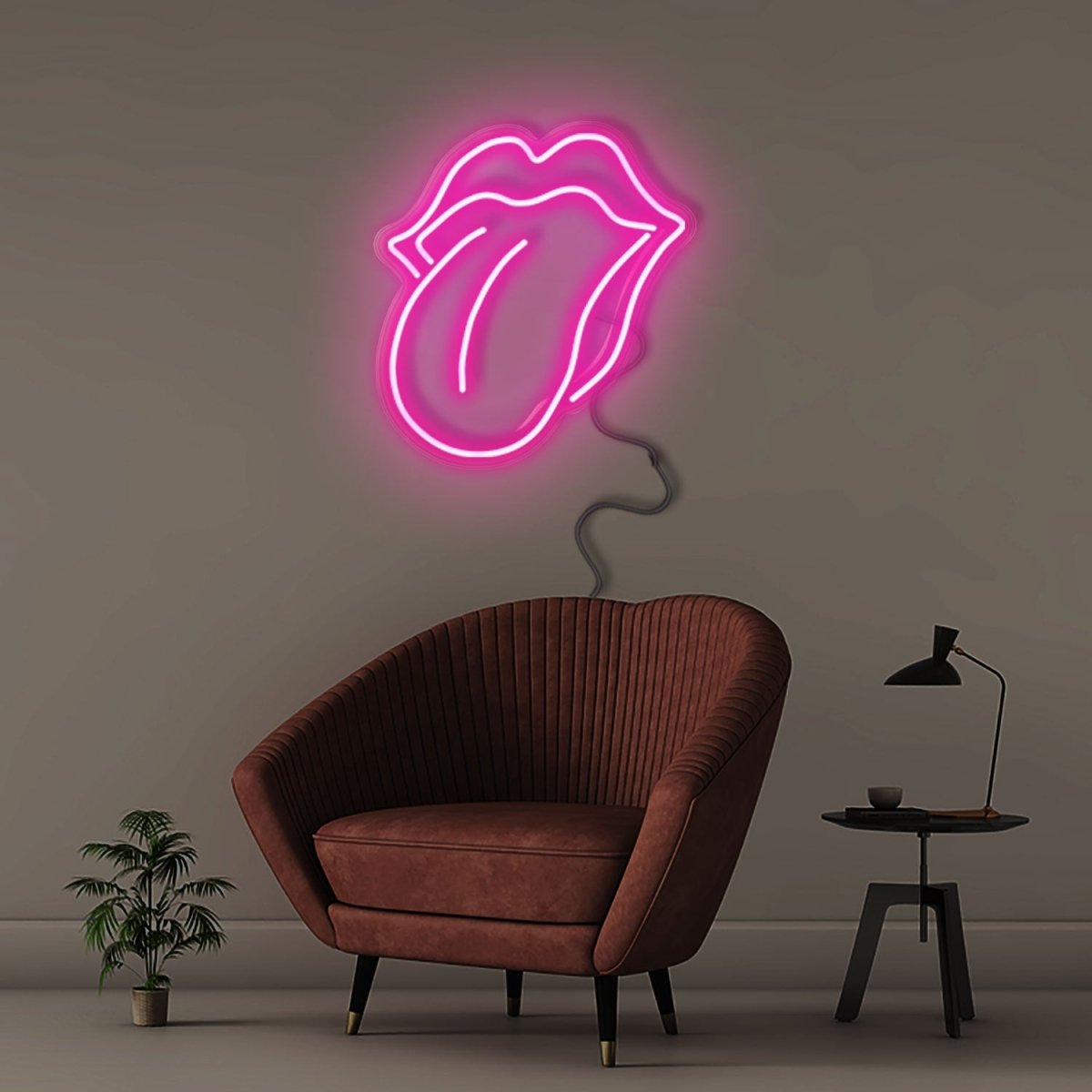 Tongue - Neonific - LED Neon Signs - 60cm - White