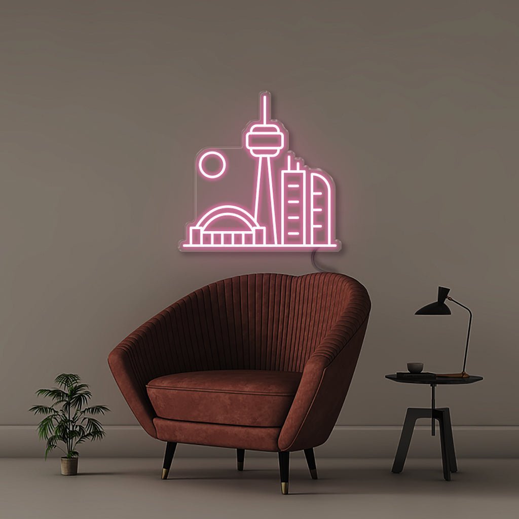 Toronto - Neonific - LED Neon Signs - 50 CM - Light Pink