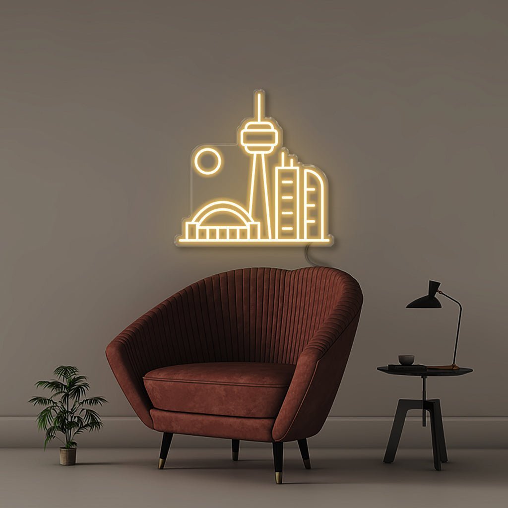 Toronto - Neonific - LED Neon Signs - 50 CM - Warm White