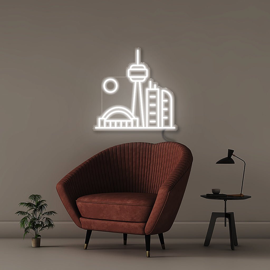Toronto - Neonific - LED Neon Signs - 50 CM - White