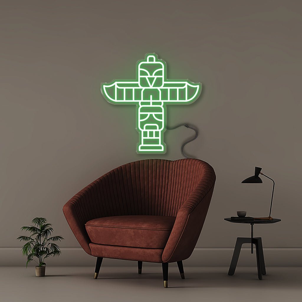 Totem - Neonific - LED Neon Signs - 50 CM - Green