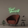 Treat Yourself - Neonific - LED Neon Signs - 50 CM - Green