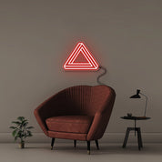 Triangular - Neonific - LED Neon Signs - 50 CM - Red