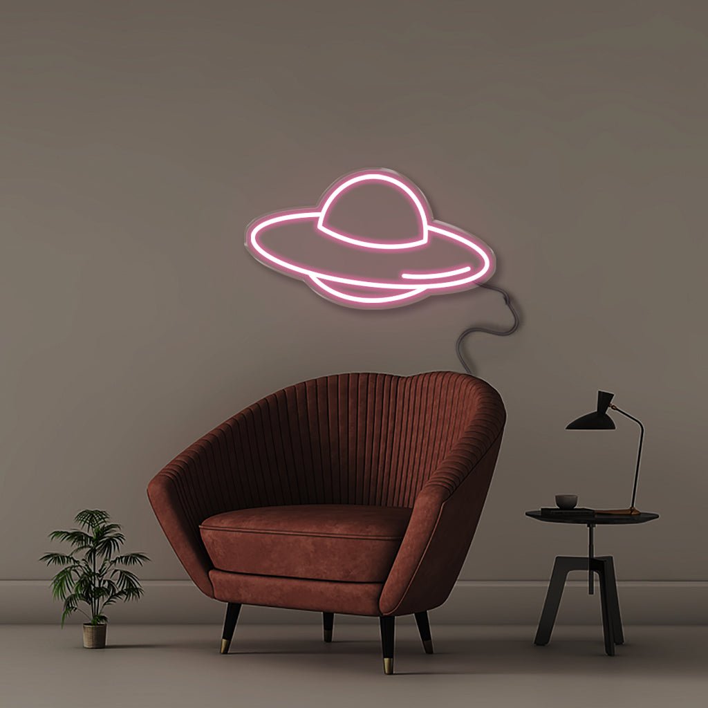 UFO - Neonific - LED Neon Signs - 50 CM - Light Pink