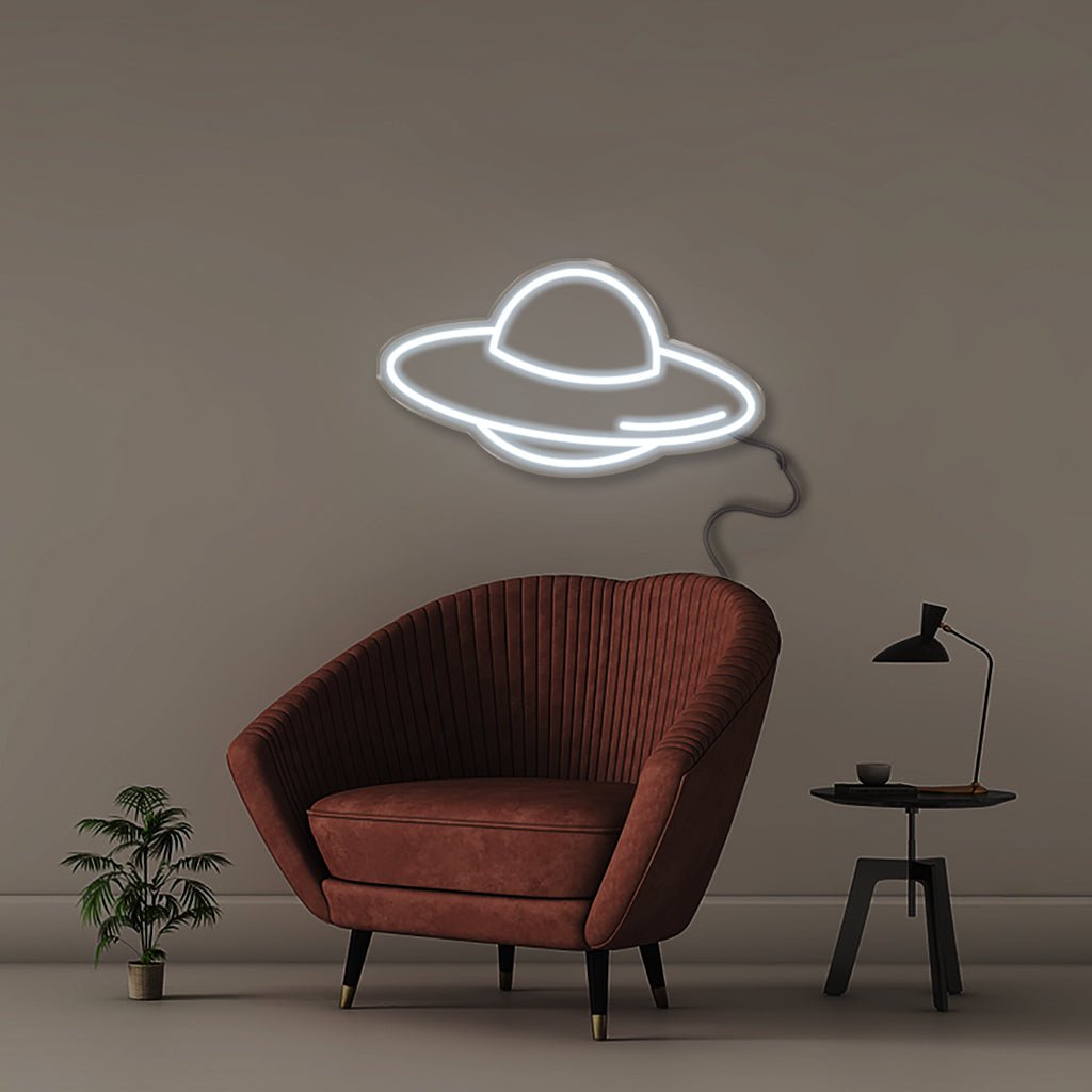 UFO - Neonific - LED Neon Signs - 50 CM - Cool White