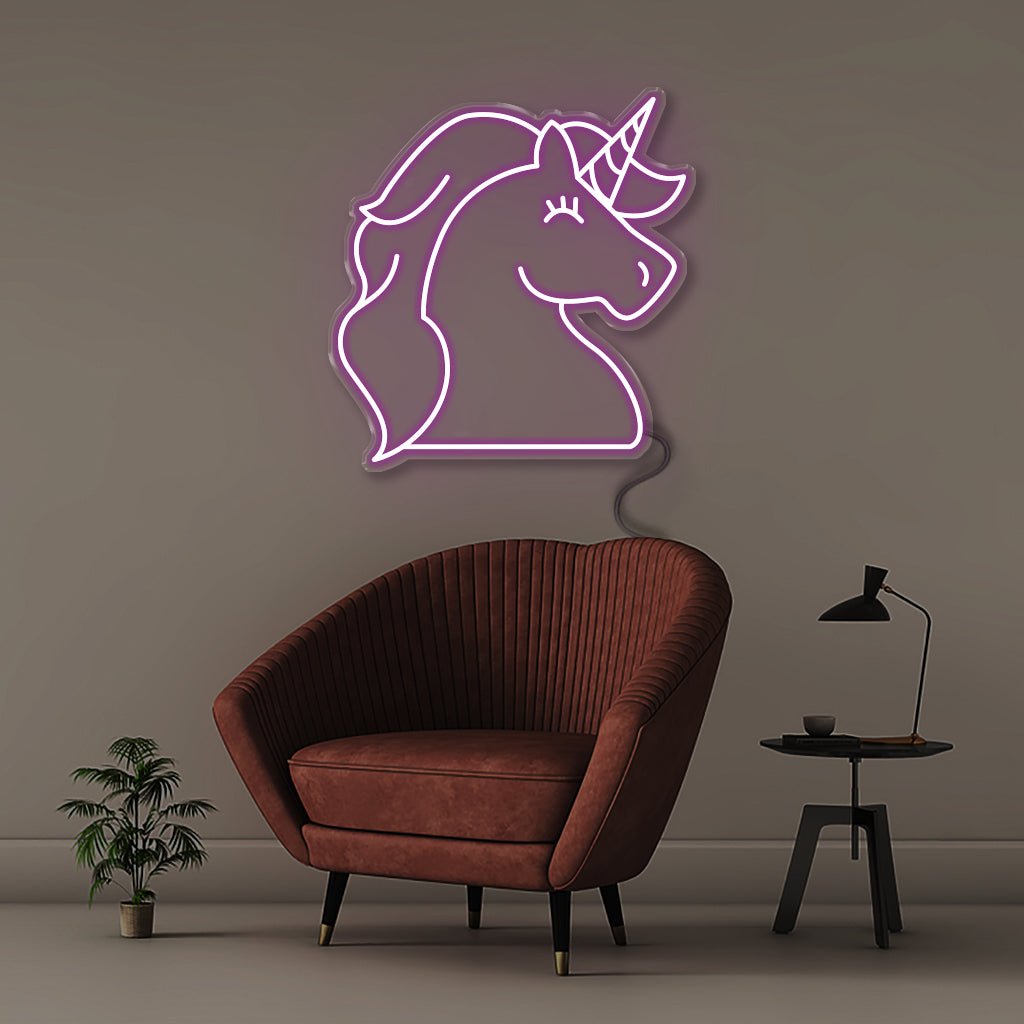 Unicorn - Neonific - LED Neon Signs - 50 CM - Purple