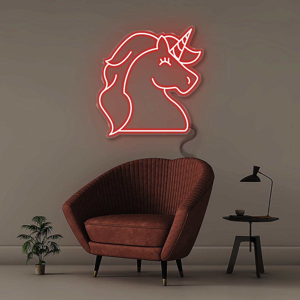 Unicorn - Neonific - LED Neon Signs - 50 CM - Red